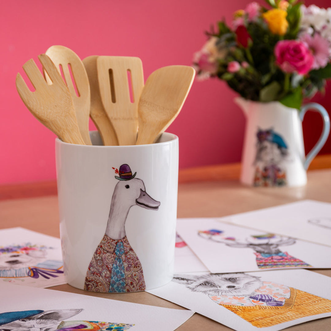 Mikasa x Tipperleyhill Utensil Pot - Duck