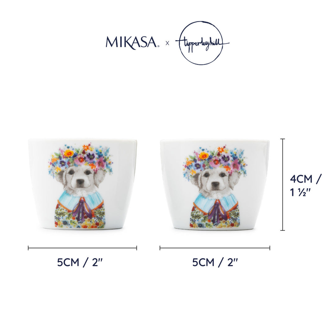Mikasa x Tipperleyhill Puppy Egg Cups