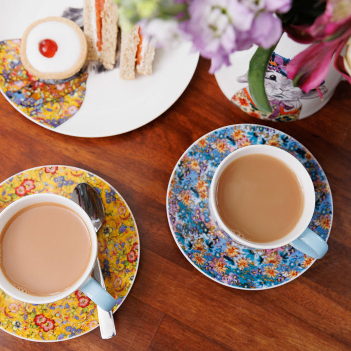 Mikasa x Tipperleyhill Teacups & Saucers - Set of 2