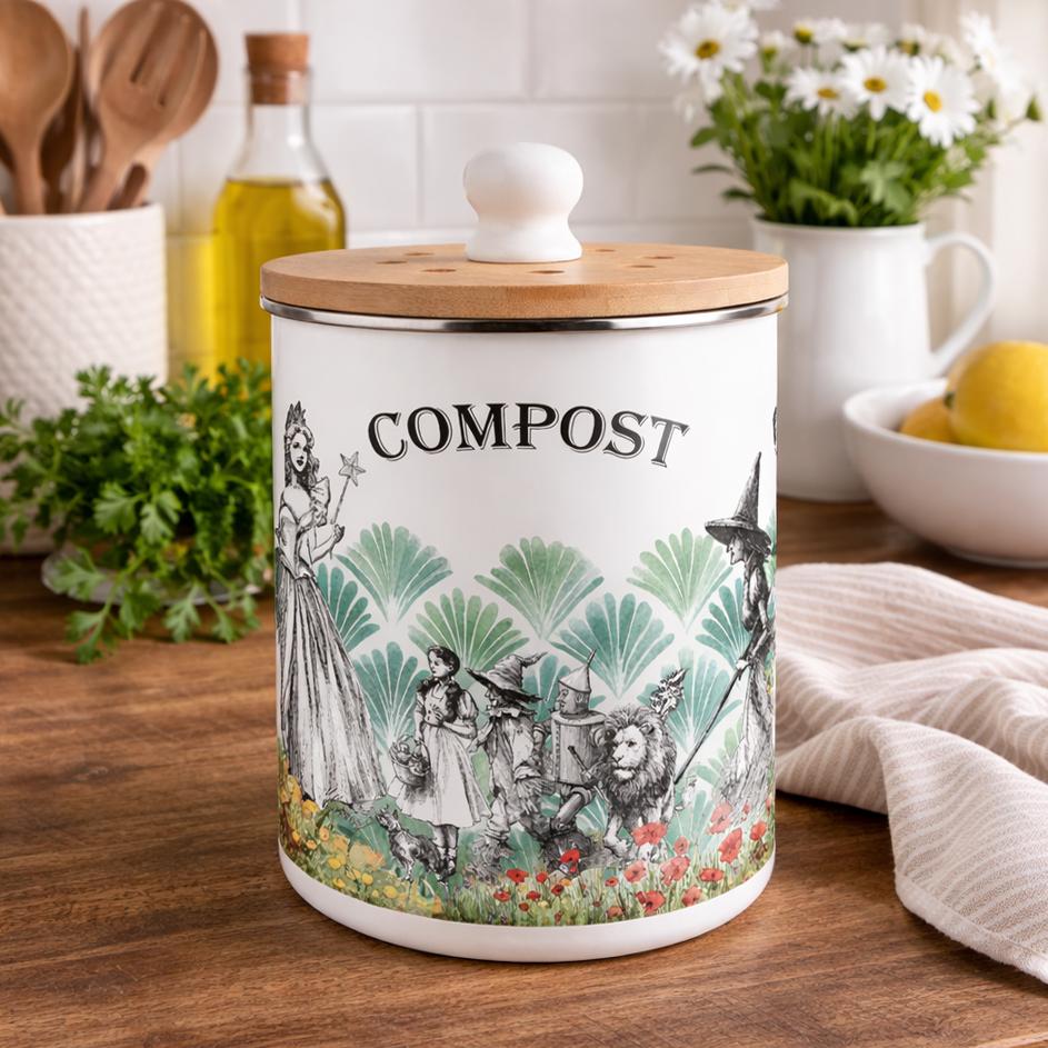 Purely Home Wizard of Oz Toller Compost Caddy