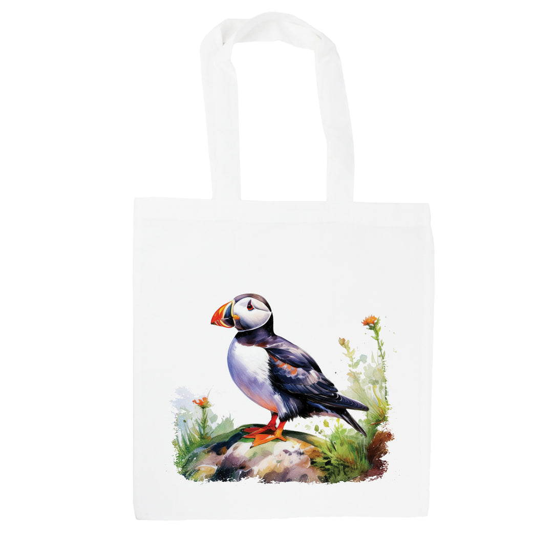 Purely Home Seaside Puffin Tote Bag