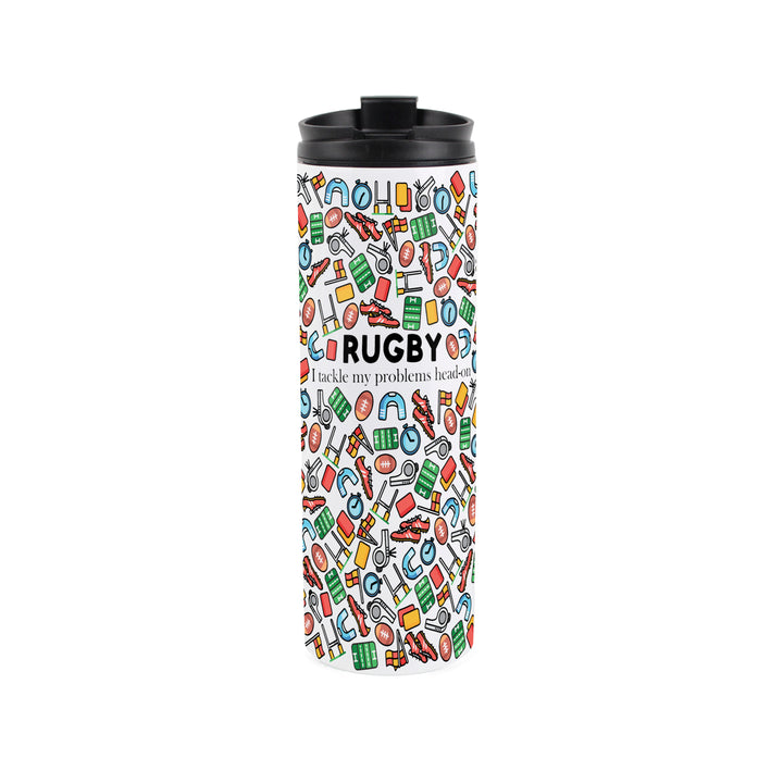 Purely Home Rugby Travel Flask
