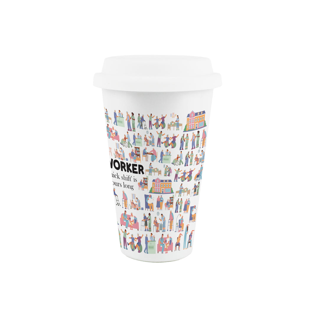 Purely Home Care Worker Ceramic Travel Mug