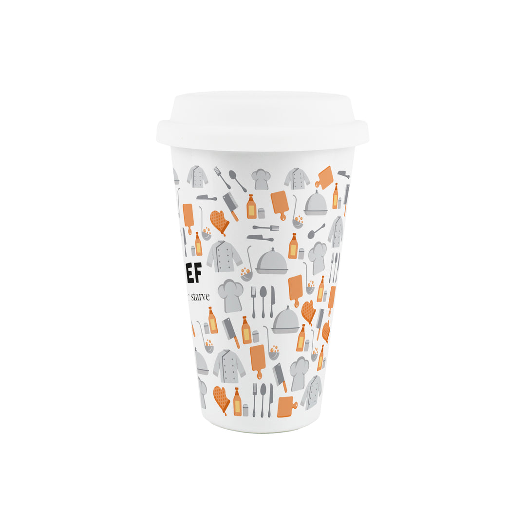 Purely Home Chef Ceramic Travel Mug