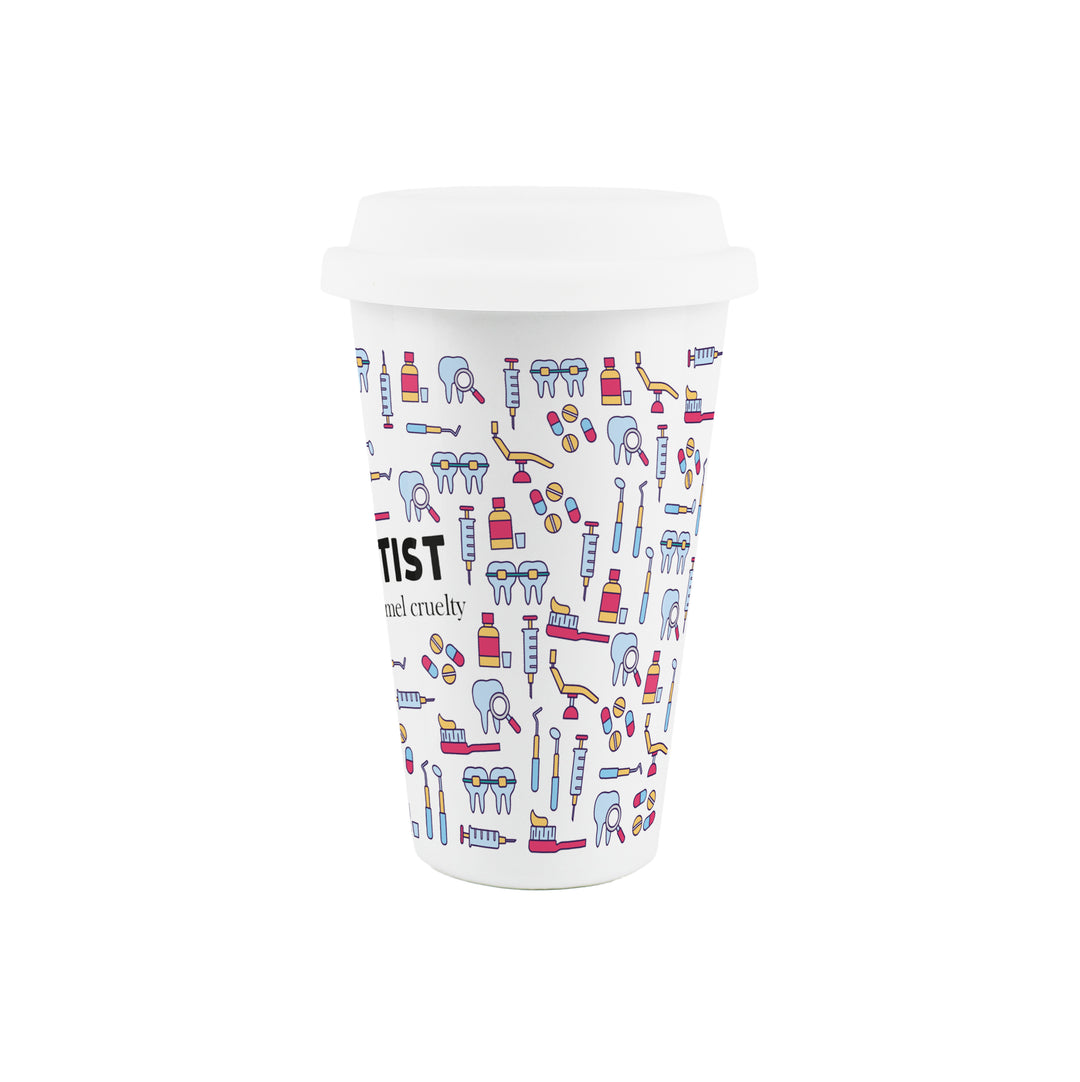 Purely Home Dentist Ceramic Travel Mug