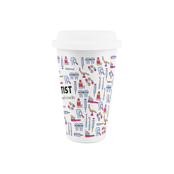 Purely Home Dentist Ceramic Travel Mug
