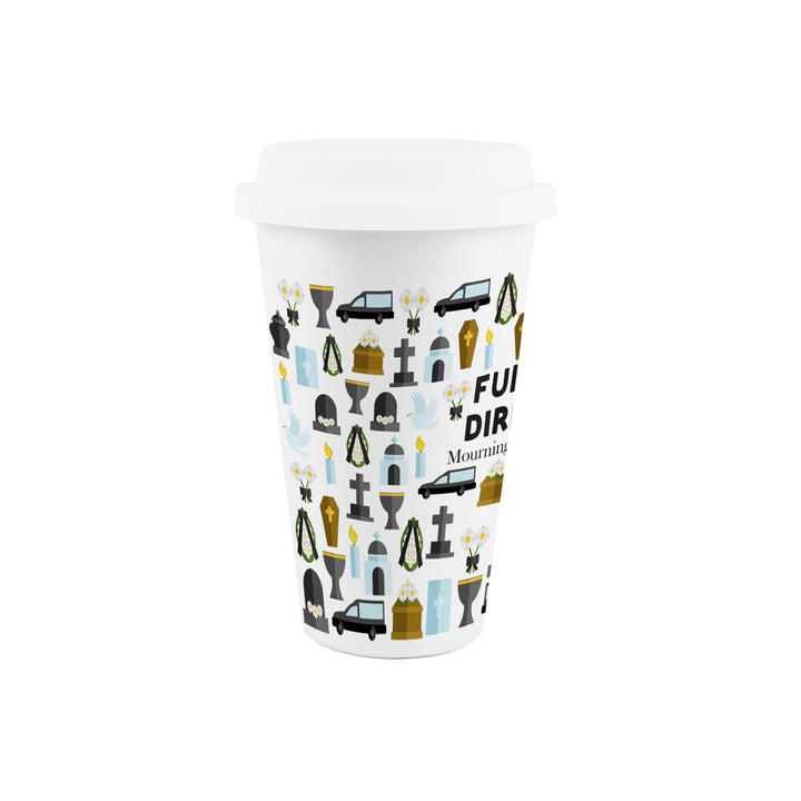 Purely Home Funeral Director Ceramic Travel Mug