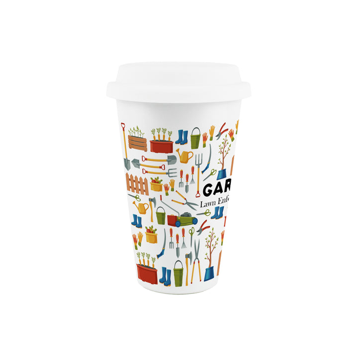 Purely Home Gardener Ceramic Travel Mug