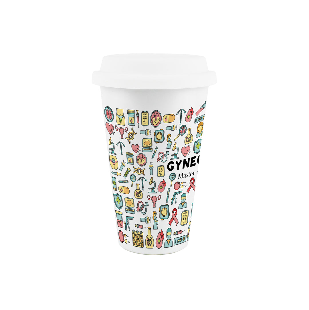Purely Home Gynecologist Ceramic Travel Mug