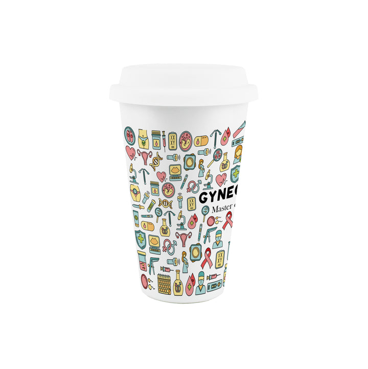 Purely Home Gynecologist Ceramic Travel Mug