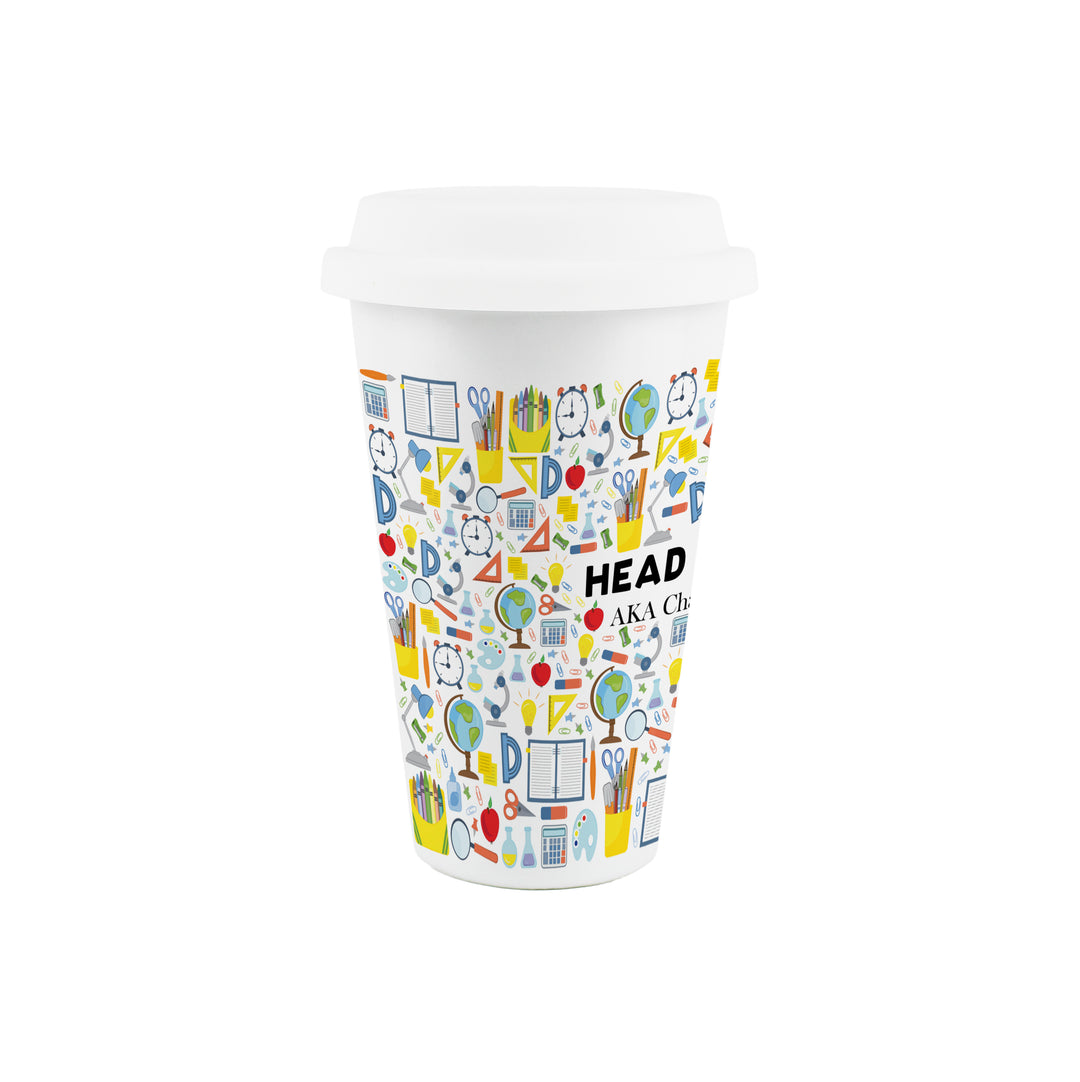Purely Home Head Teacher Ceramic Travel Mug