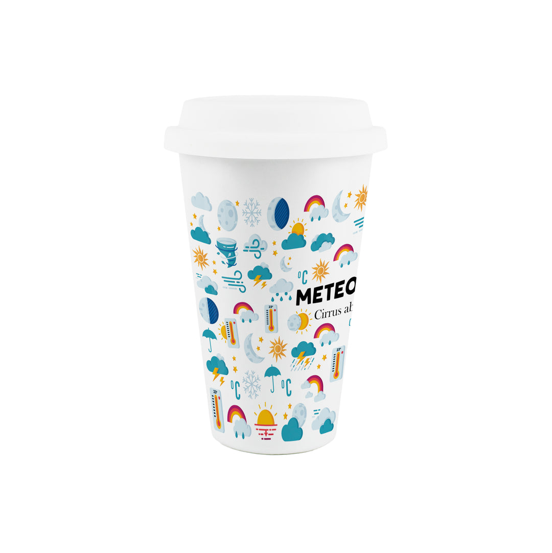 Purely Home Meteorologist Ceramic Travel Mug