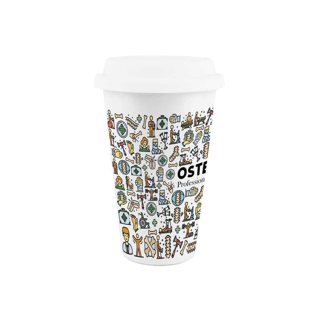 Purely Home Osteopath Ceramic Travel Mug