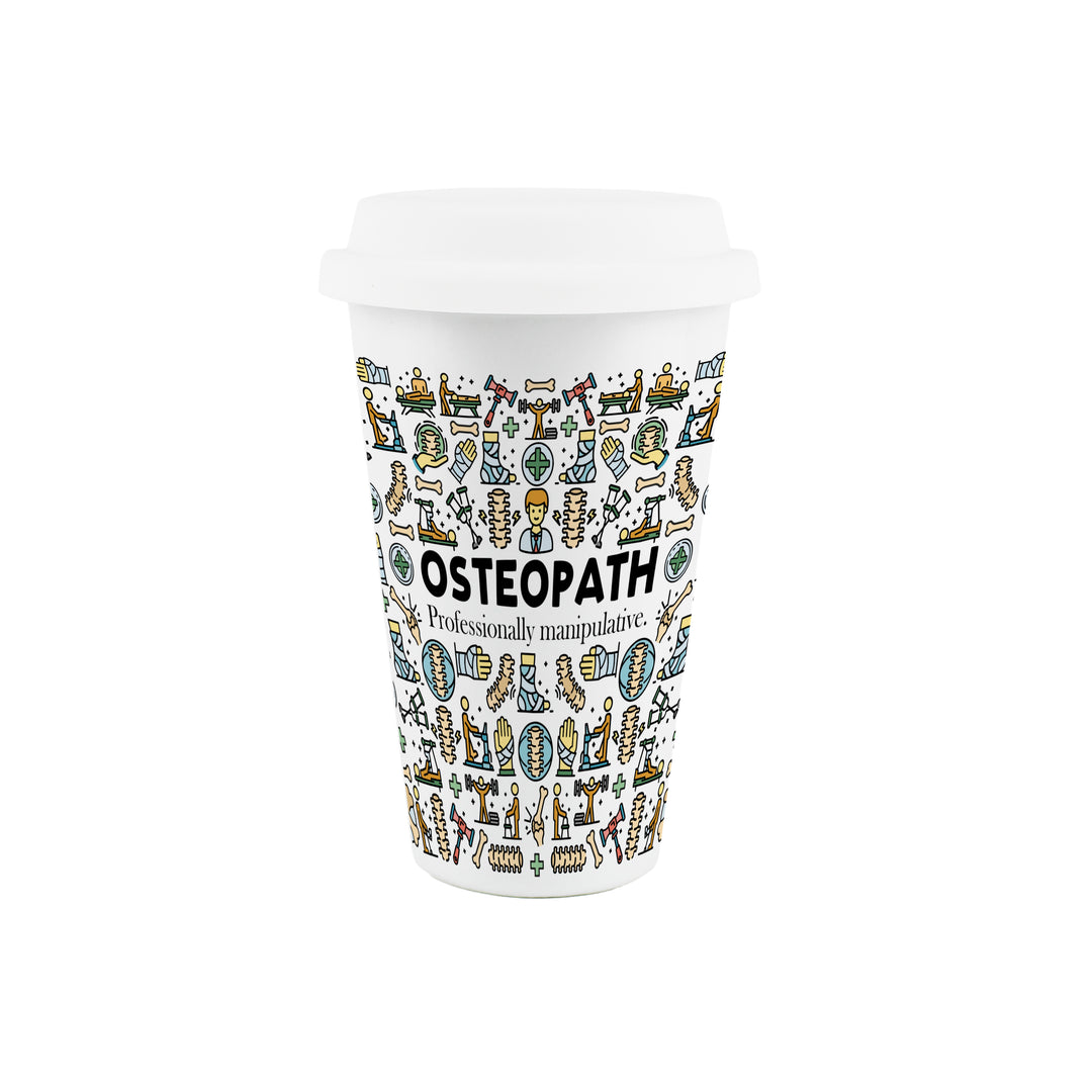 Purely Home Osteopath Ceramic Travel Mug