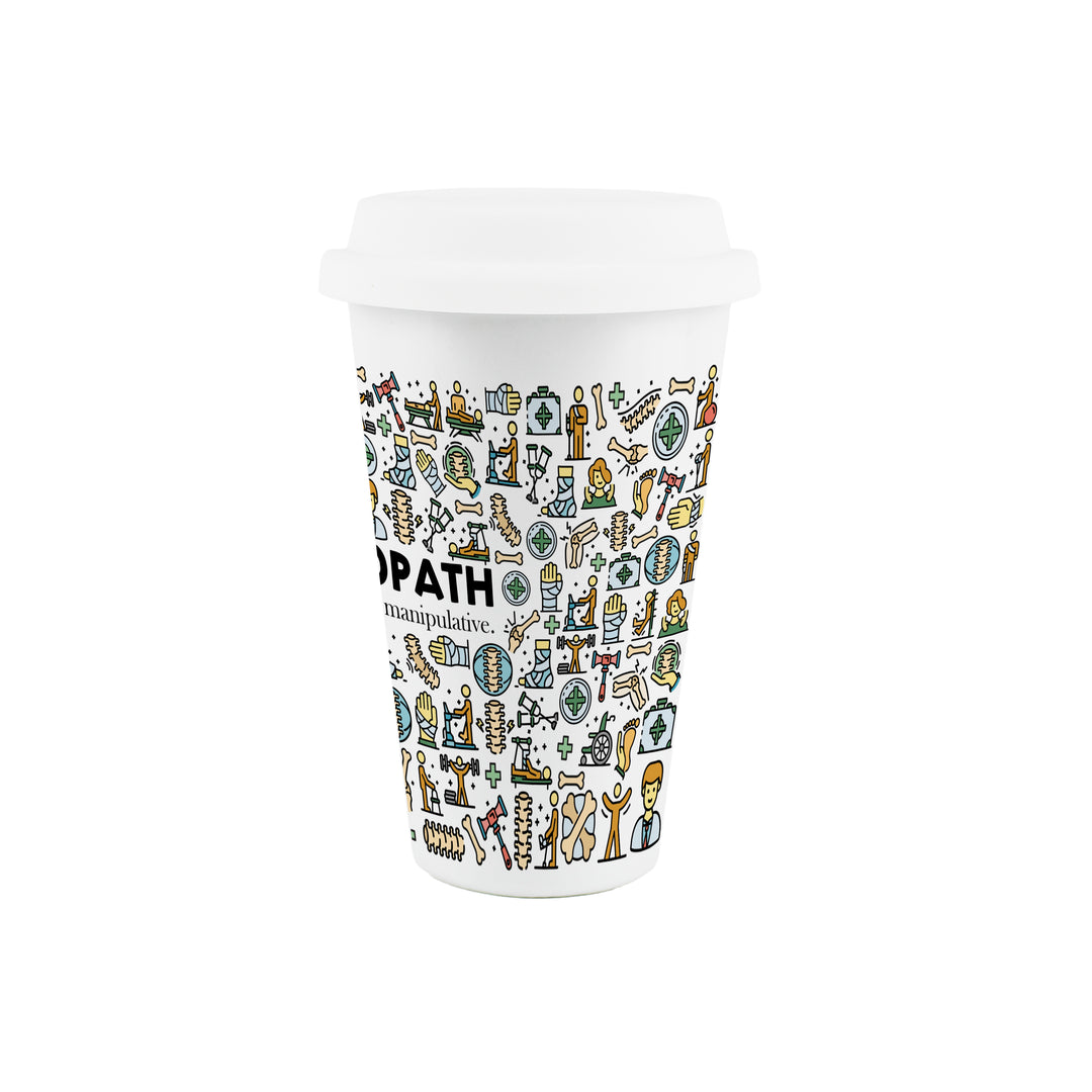 Purely Home Osteopath Ceramic Travel Mug
