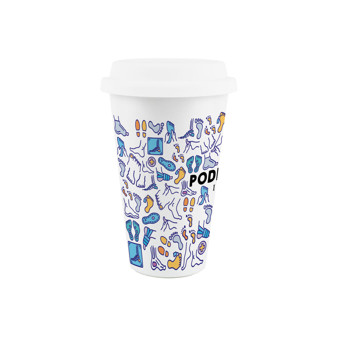 Purely Home Podiatrist Ceramic Travel Mug