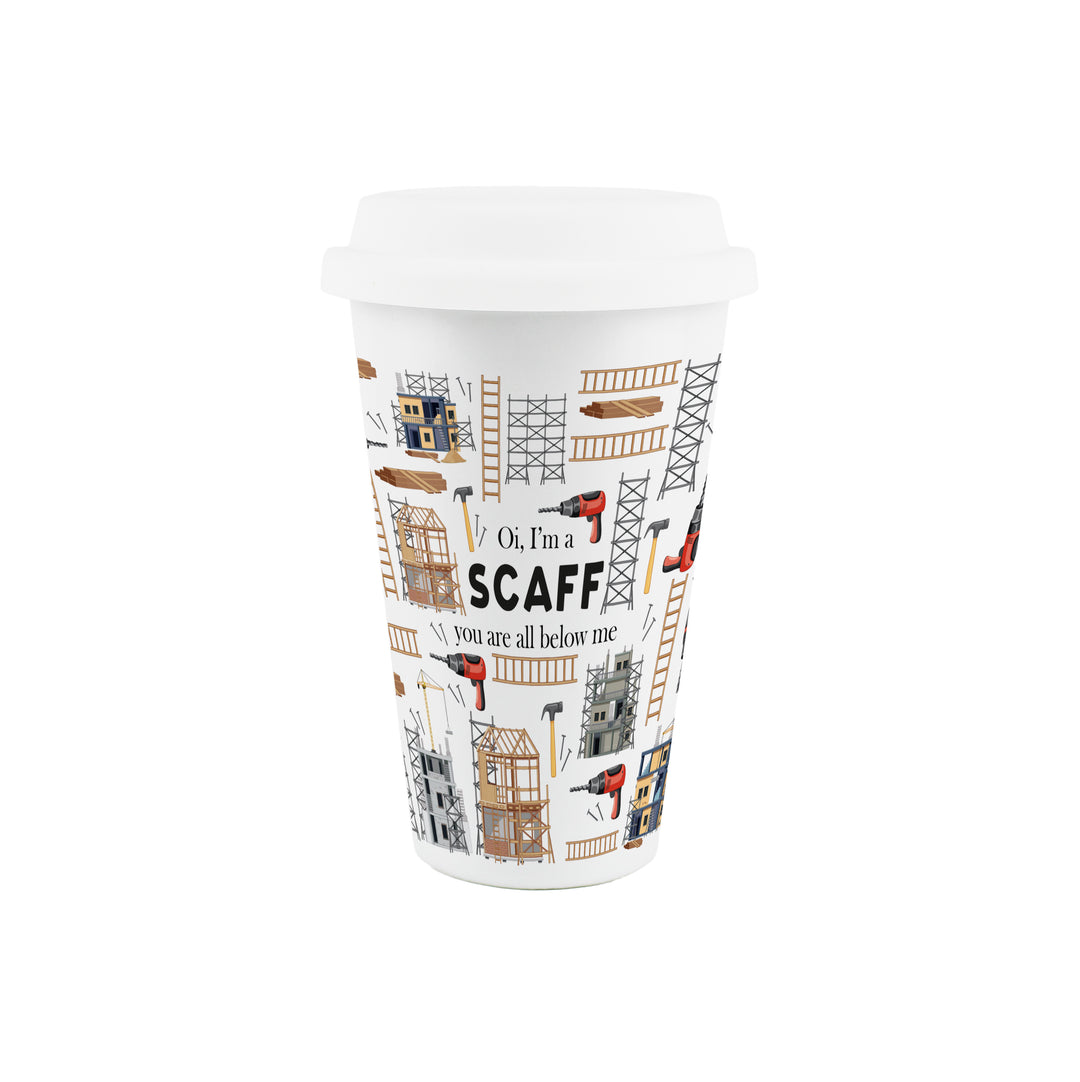 Purely Home Scaffolder Ceramic Travel Mug