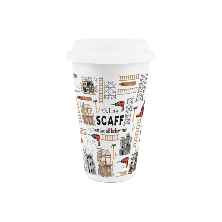 Purely Home Scaffolder Ceramic Travel Mug
