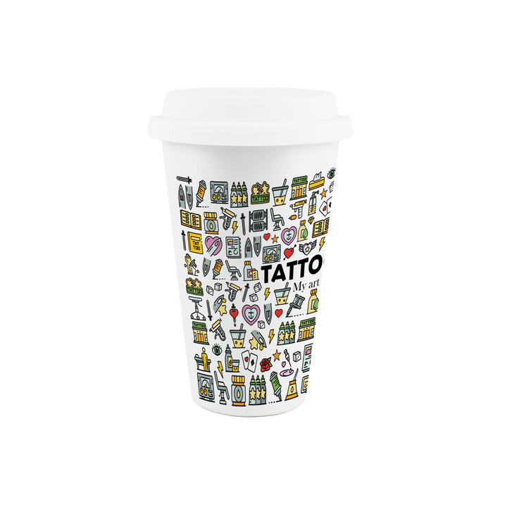 Purely Home Tattoo Artist Ceramic Travel Mug