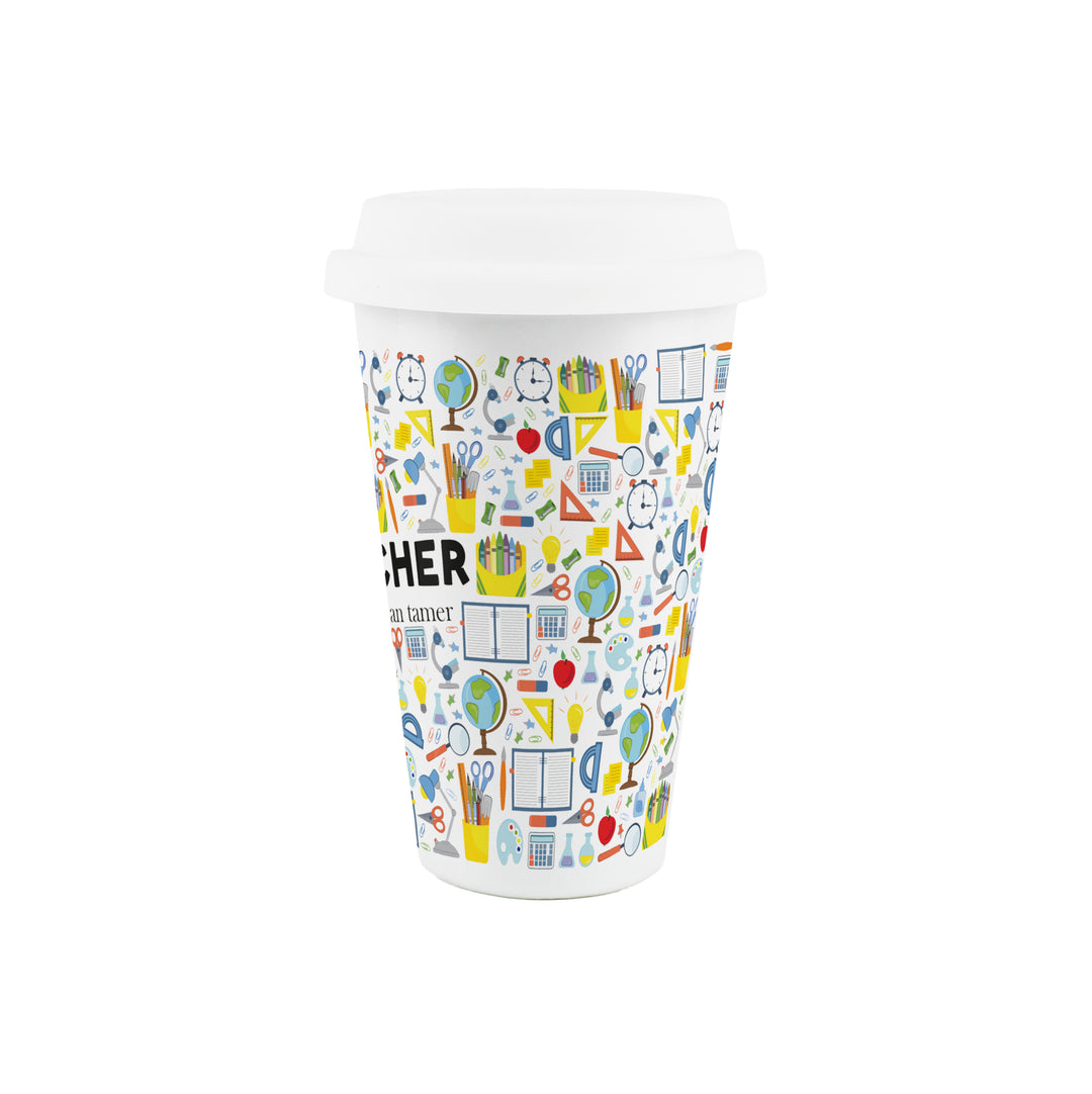Purely Home Teacher Ceramic Travel Mug