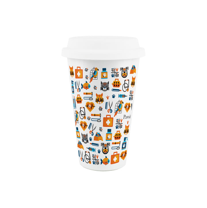Purely Home Vet Ceramic Travel Mug