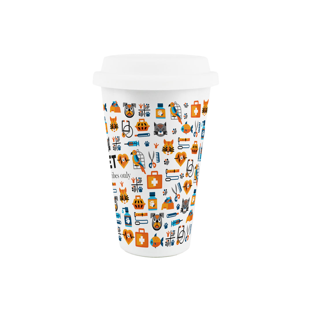 Purely Home Vet Ceramic Travel Mug
