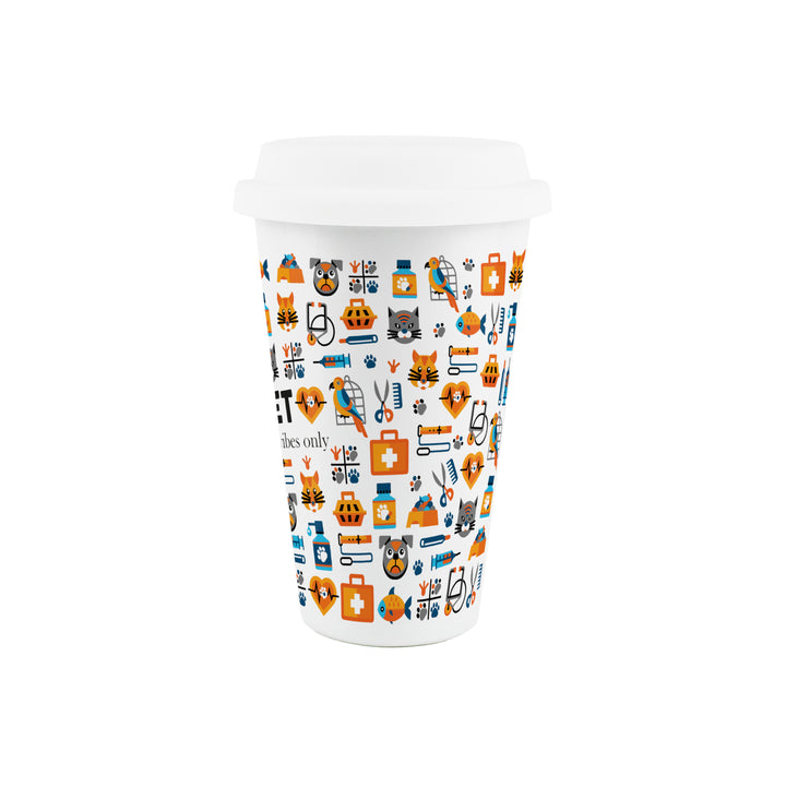 Purely Home Vet Ceramic Travel Mug
