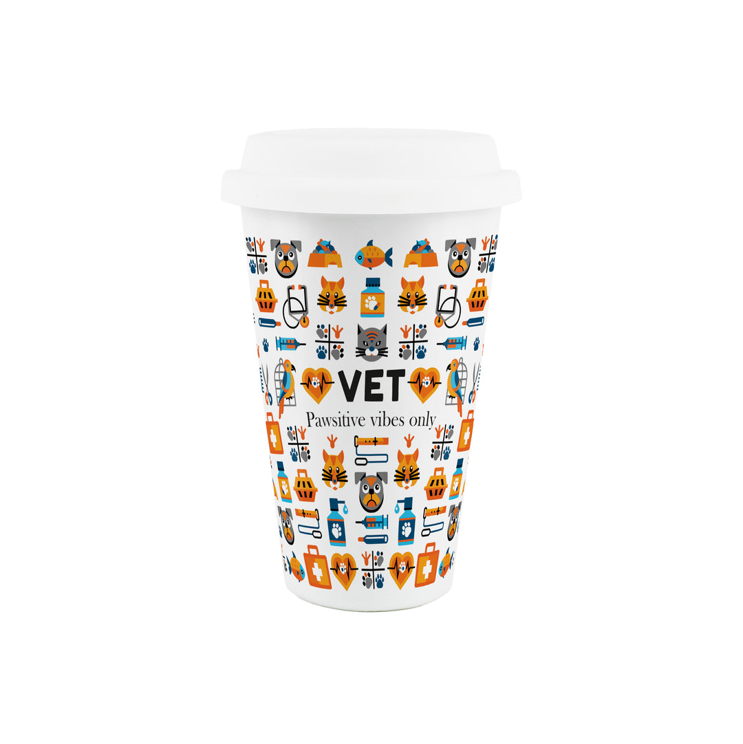 Purely Home Vet Ceramic Travel Mug