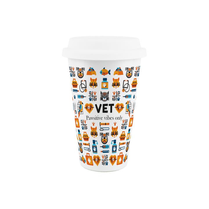 Purely Home Vet Ceramic Travel Mug