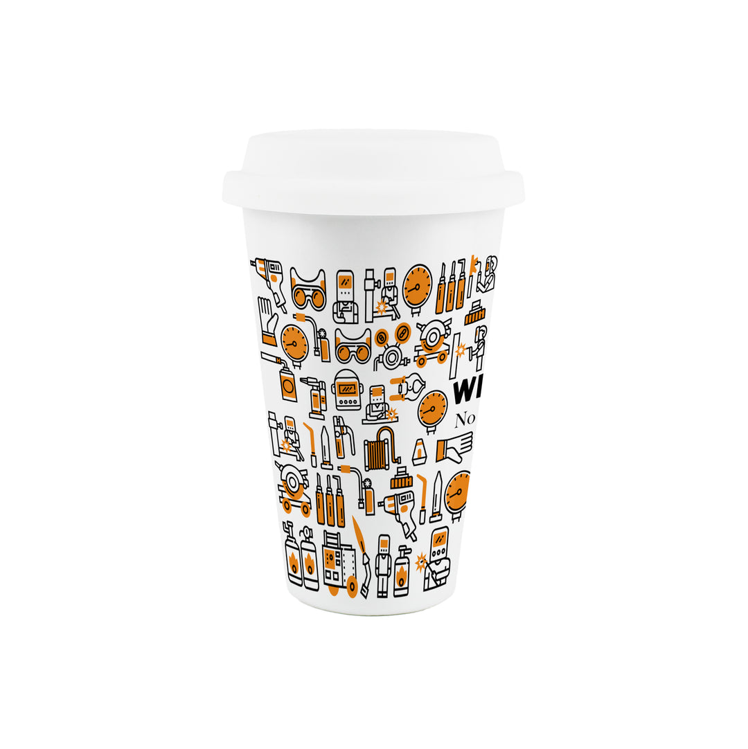 Purely Home Welder Ceramic Travel Mug