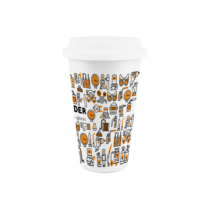 Purely Home Welder Ceramic Travel Mug