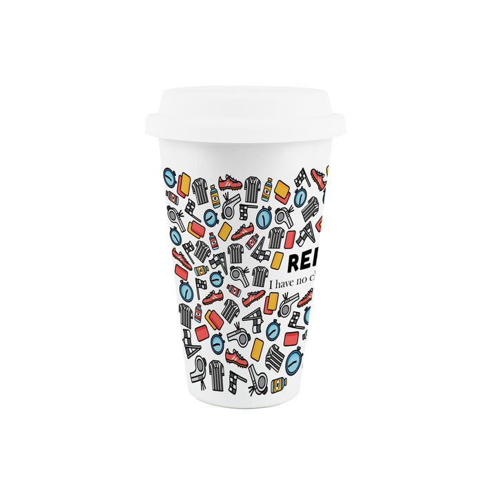 Purely Home Referee Ceramic Travel Mug