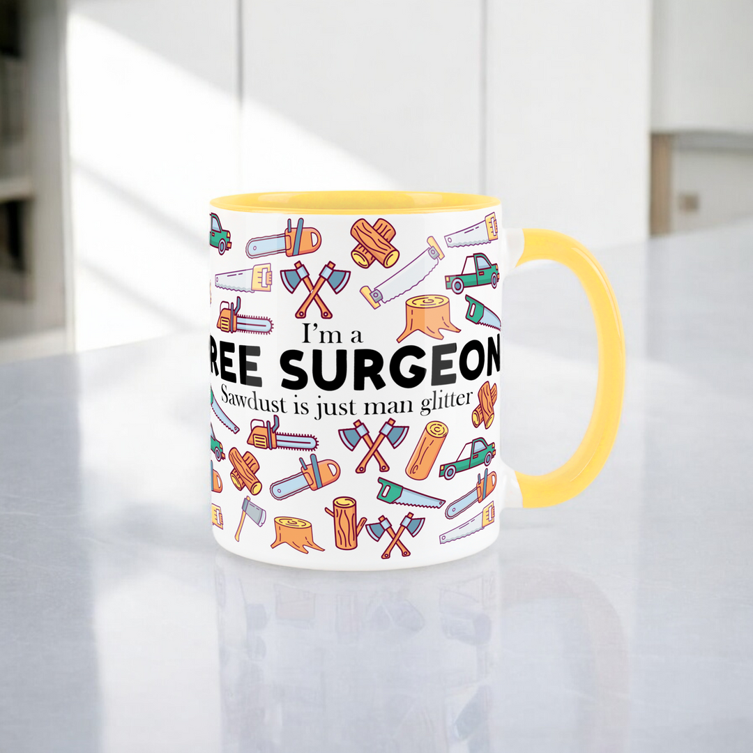 Purely Home Tree Surgeon Ceramic Mug