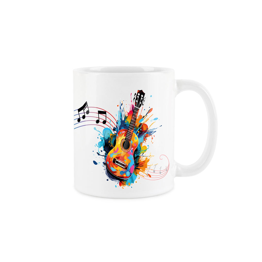 Purely Home Abstract Instruments Ceramic Mug