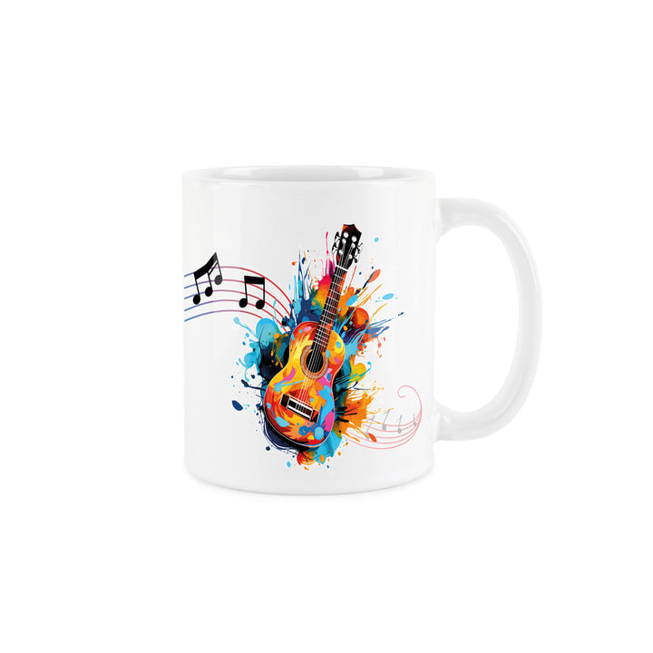 Purely Home Abstract Instruments Ceramic Mug