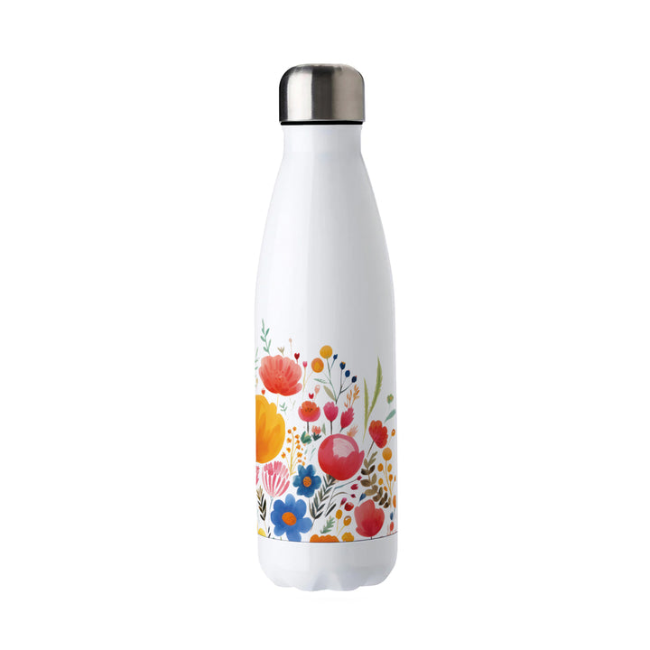 Purely Home Bright Floral Stainless Steel Water Bottle