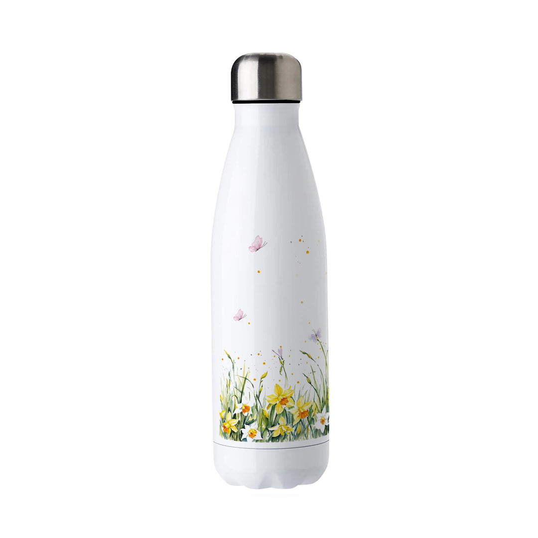 Purely Home Spring Daffodils Stainless Steel Water Bottle