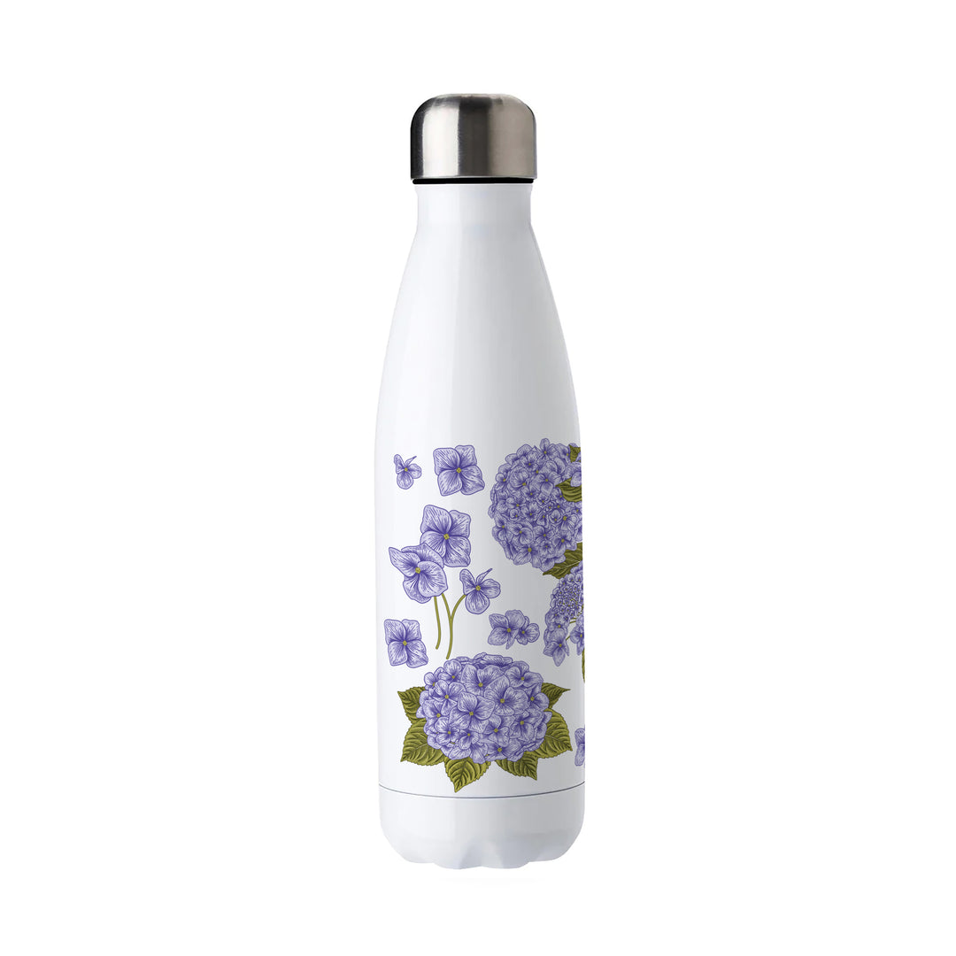 Purely Home Hydrangea Stainless Steel Water Bottle