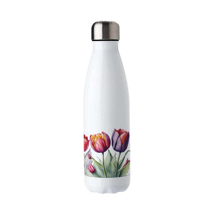 Purely Home Tulips Stainless Steel Water Bottle