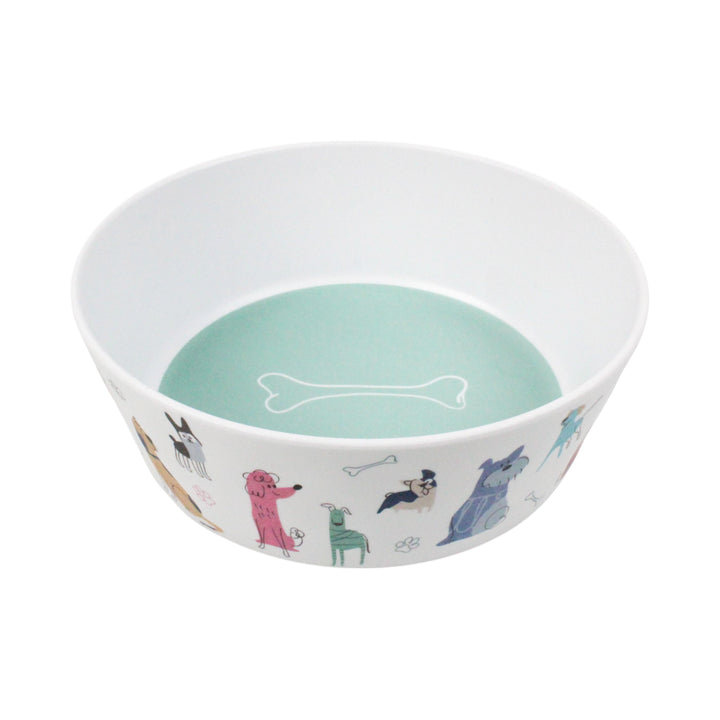 Dog Doodles Melamine Pet Bowl - Large
