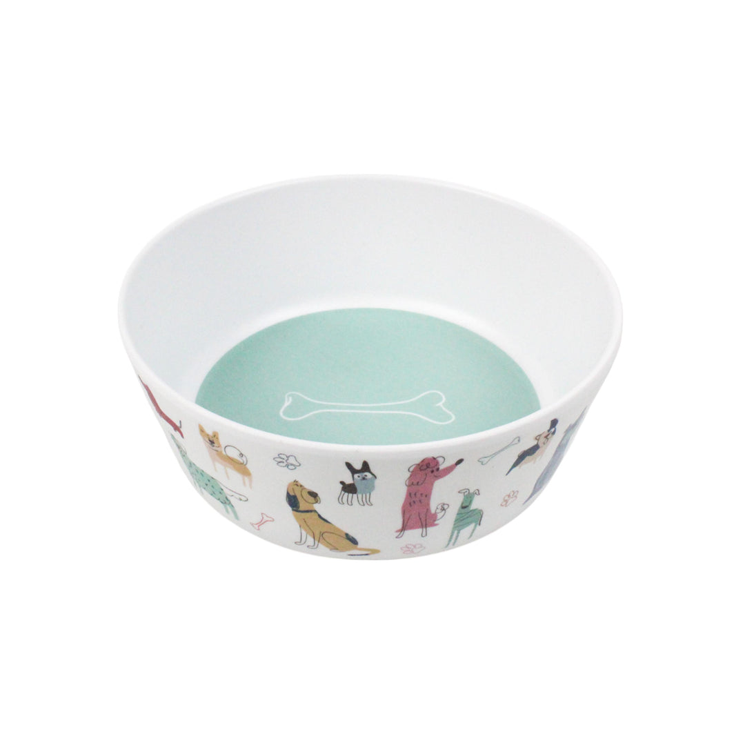 Dog Doodles Melamine Pet Bowl - Medium