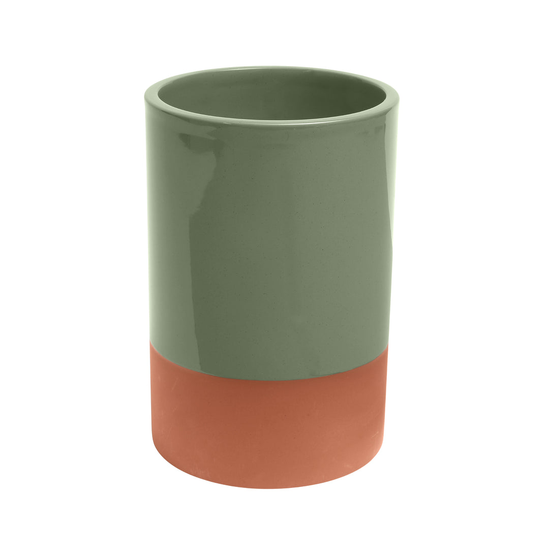 Dexam Sintra Terracotta Wine Cooler - Olive Green