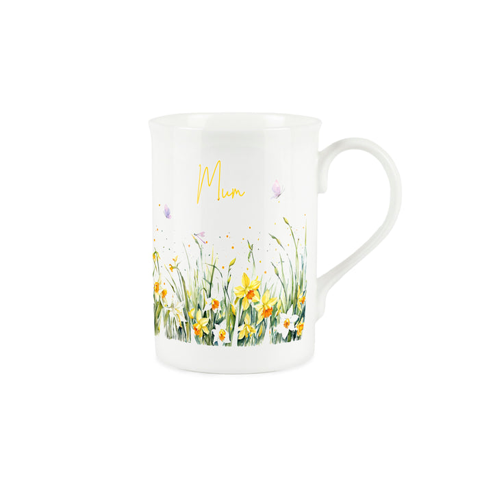 Purely Home Spring Daffodils Bone China Mug