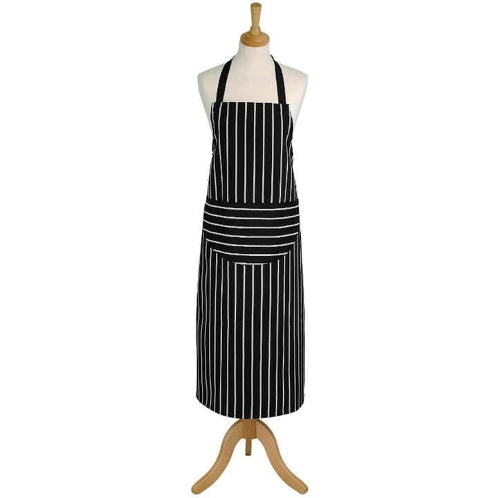 Dexam Butchers Stripe Slate Grey Apron - 2 Lengths