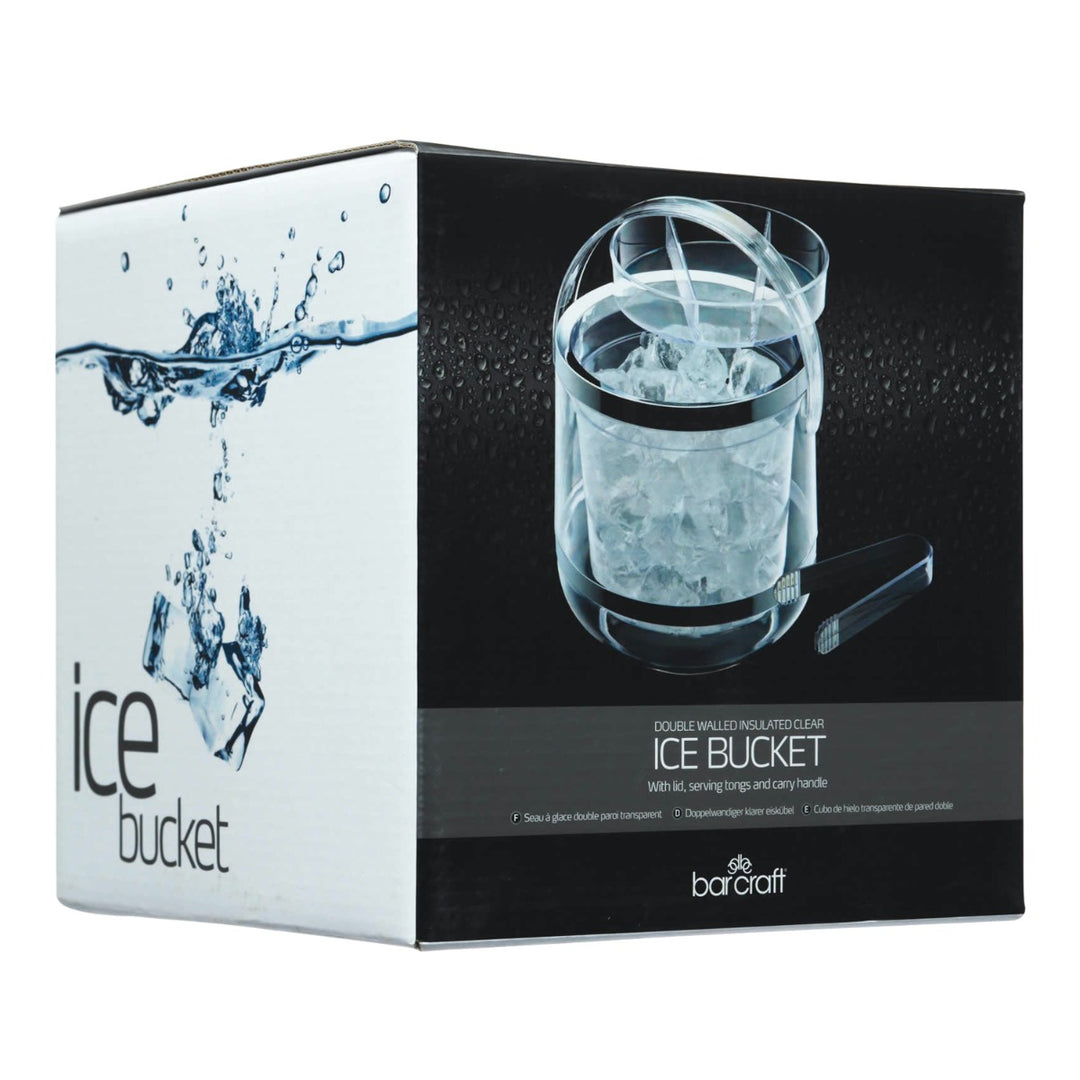 BarCraft Acrylic Double Walled Ice Bucket