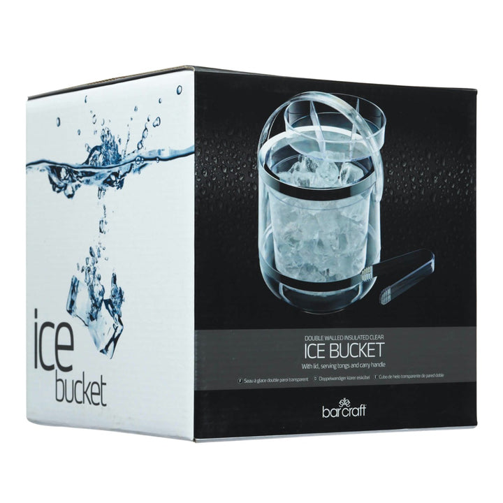 BarCraft Acrylic Double Walled Ice Bucket