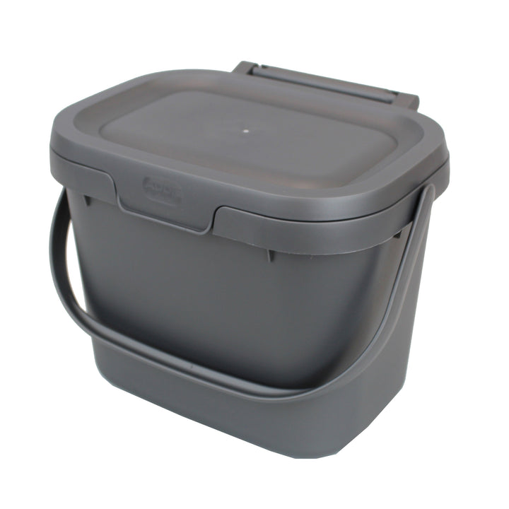 Addis Metallic Grey Kitchen Caddy - 4.5L Size