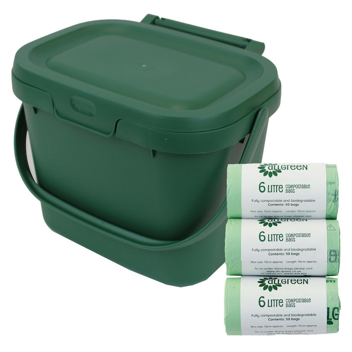 Addis Green Kitchen Caddy - 4.5L Size