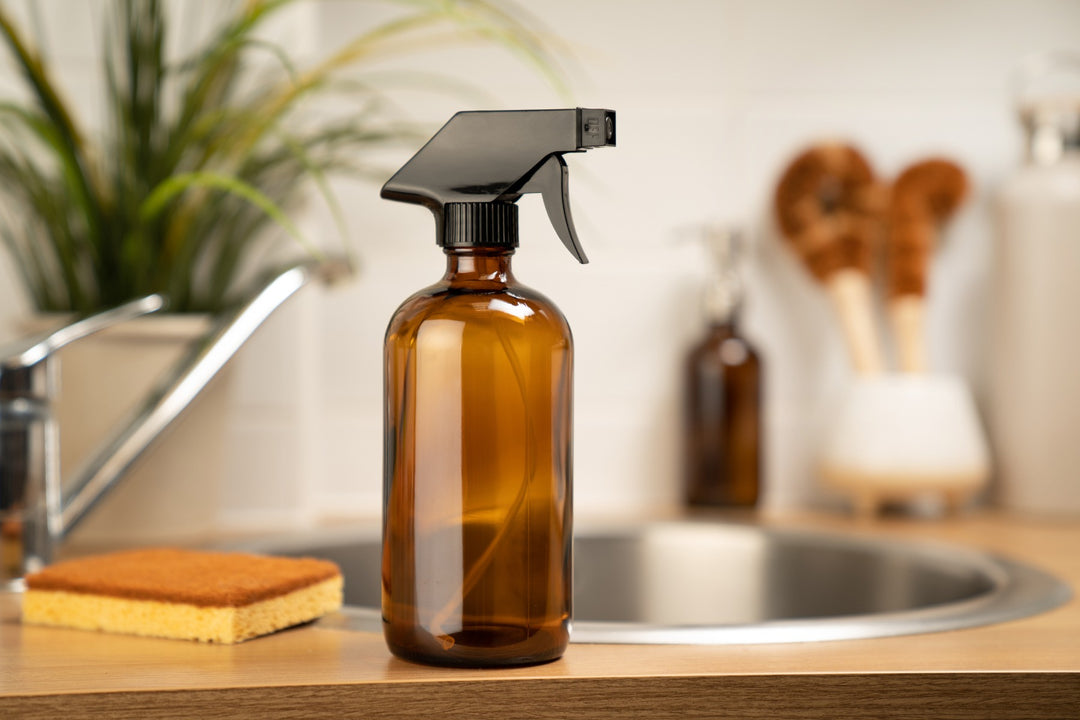 Captivate &AGAIN Amber Glass Spray Bottle - 500ml