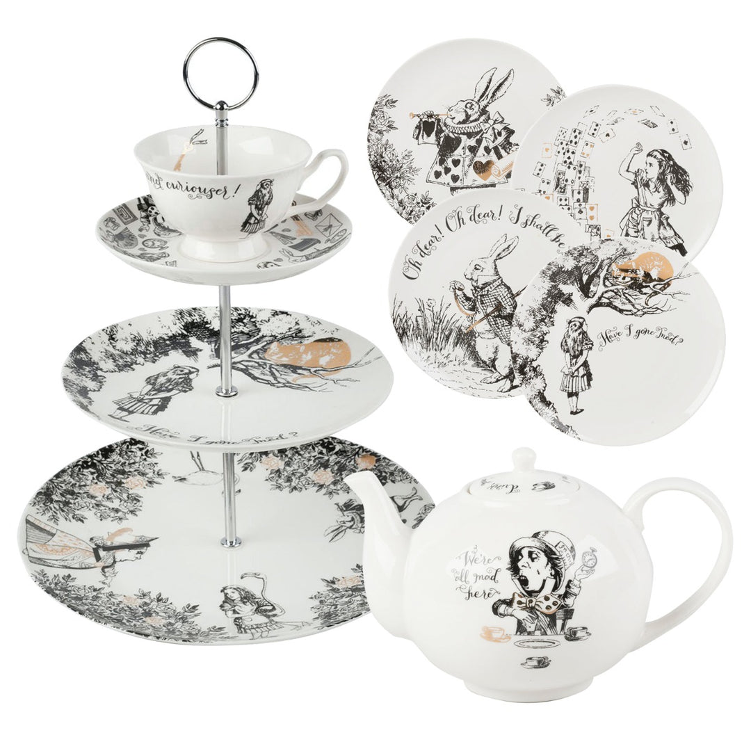 Victoria & Albert Alice in Wonderland Afternoon Tea Serving Set